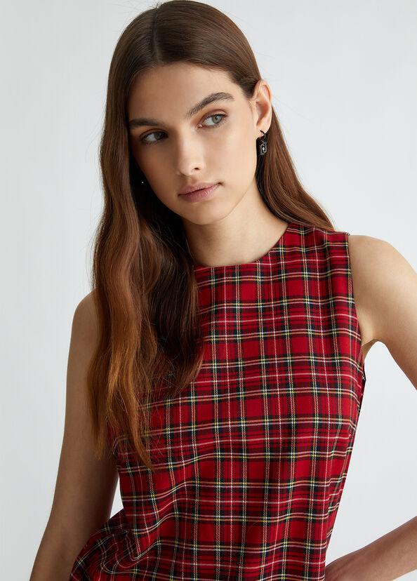 Liu Jo Abito corto in tartan Fino Al -60%