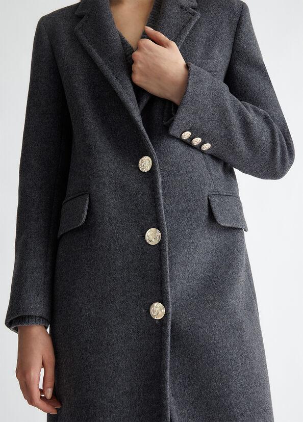Liu Jo Cappotto slim in misto lana Sottocosto