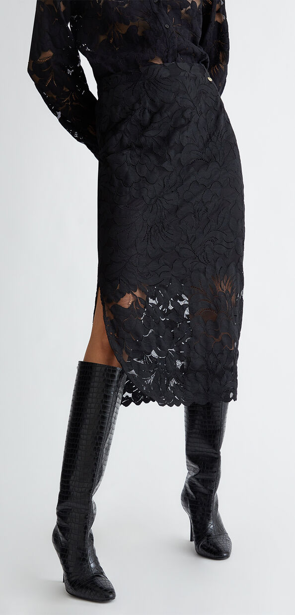Liu Jo Gonna nera in pizzo Online