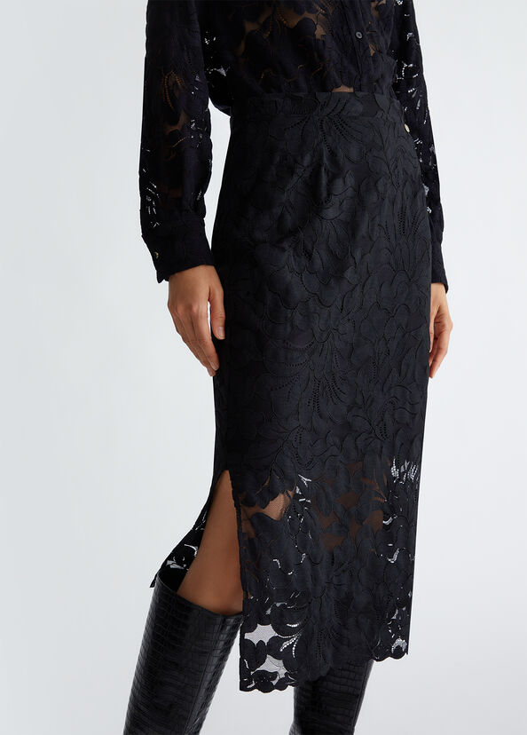 Liu Jo Gonna nera in pizzo Online