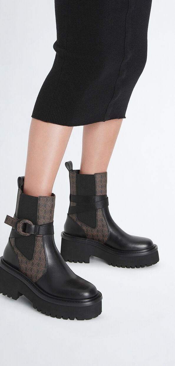 Liu Jo Stivaletti beatles monogram Nuovo