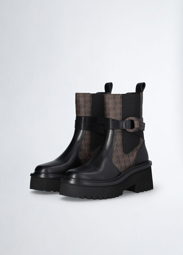 Liu Jo Stivaletti beatles monogram Nuovo