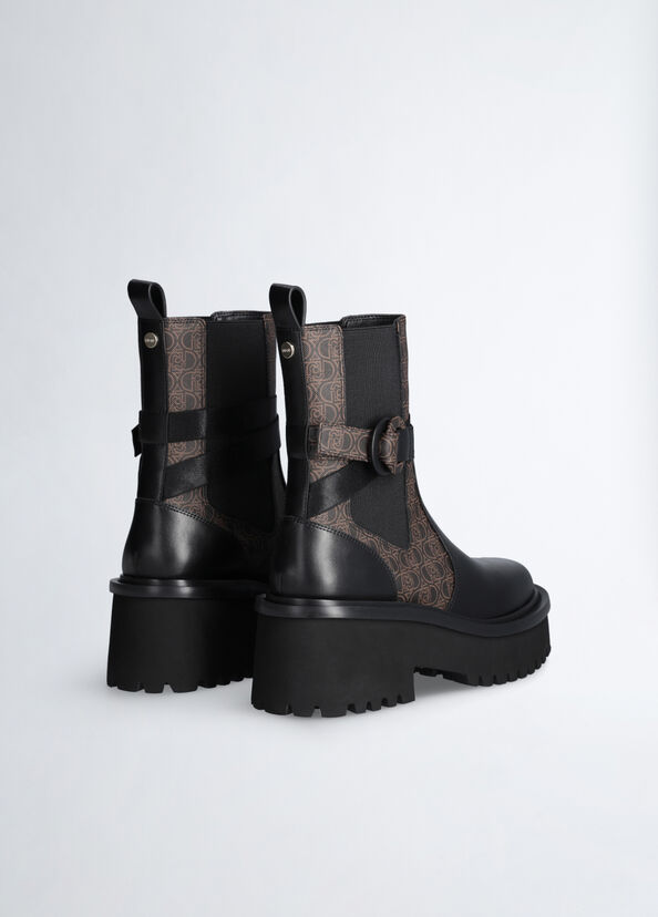 Liu Jo Stivaletti beatles monogram Nuovo