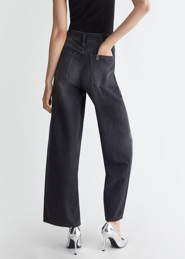 Liu Jo Jeans flare in cotone Fino Al -60%