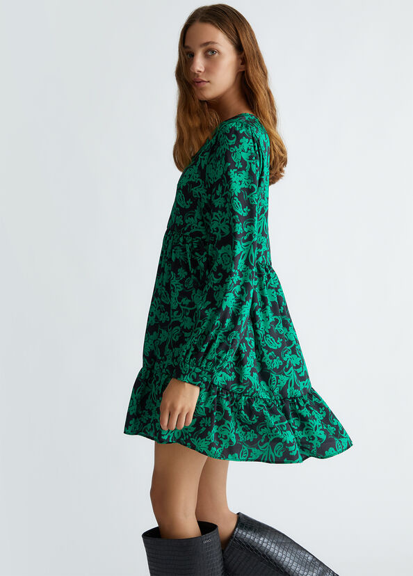 Liu Jo Abito in twill stampato Outlet