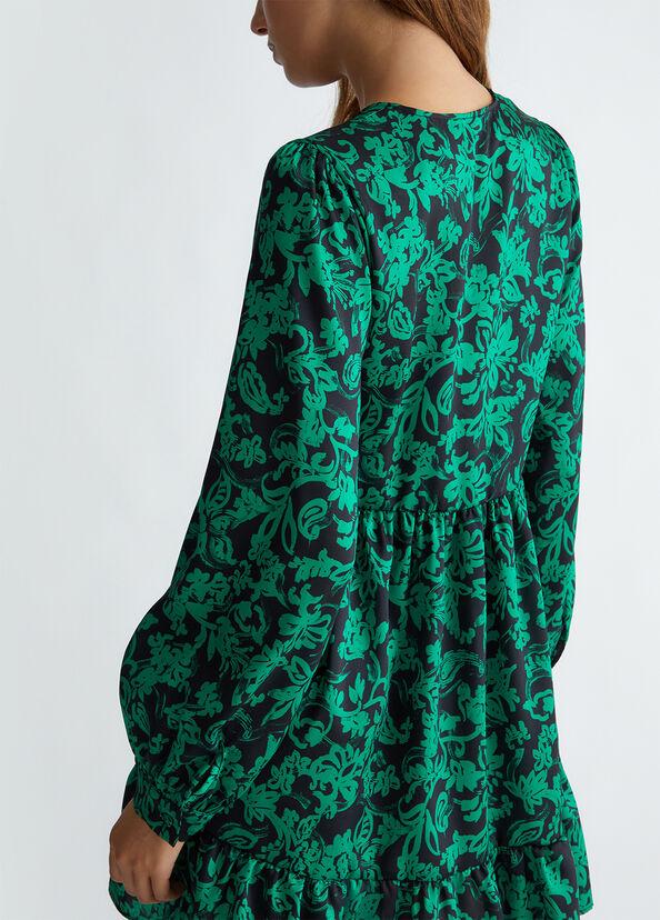 Liu Jo Abito in twill stampato Outlet