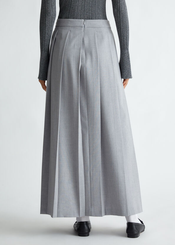 Liu Jo Gonna a pieghe in twill Saldi Di Fabbrica