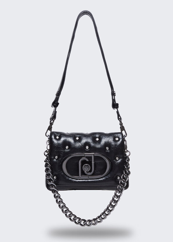Liu Jo Borsa piccola LaPuffy con strass Nuova