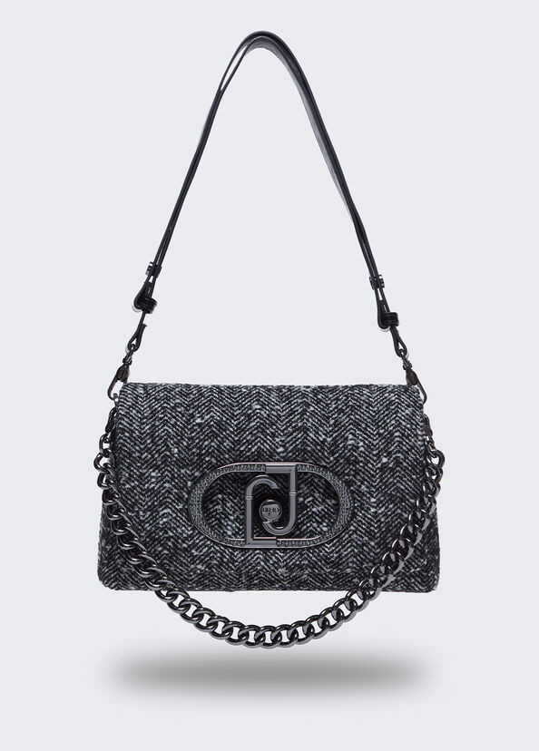 Liu Jo Borsa grande LaPuffy in chevron Italy