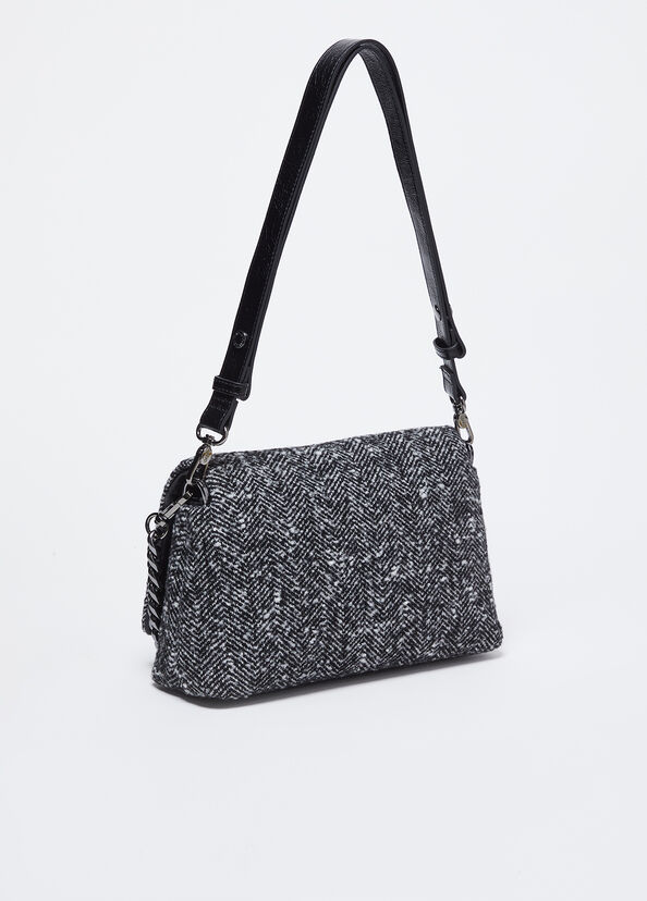 Liu Jo Borsa grande LaPuffy in chevron Italy