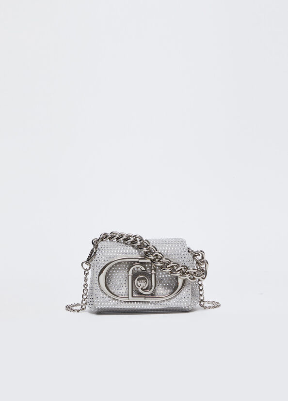 Liu Jo Mini borsa LaPuffy con strass Pezzi Unici