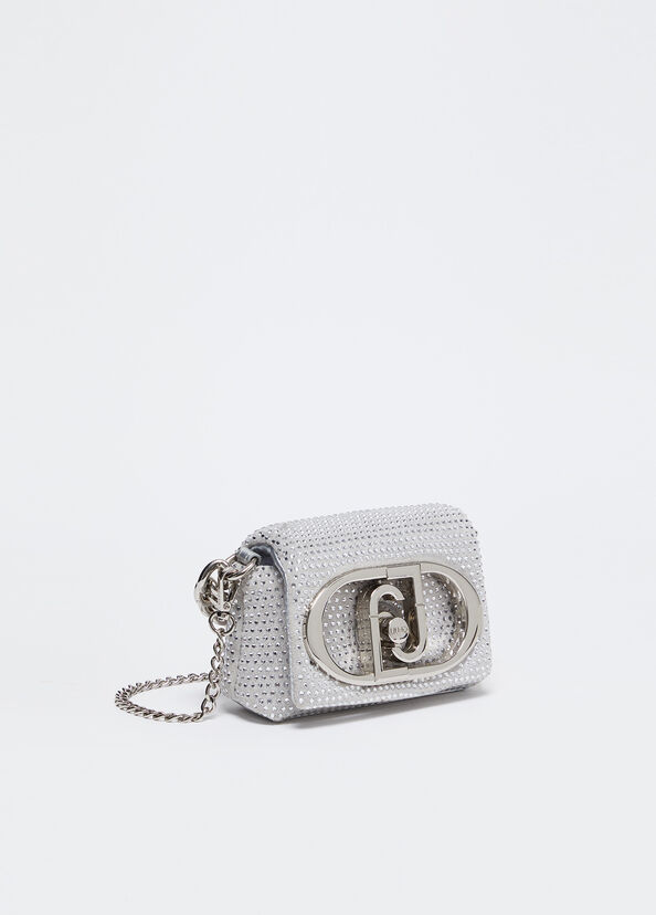Liu Jo Mini borsa LaPuffy con strass Pezzi Unici