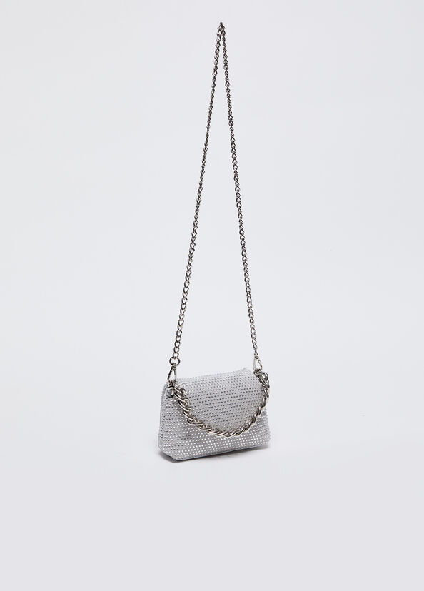 Liu Jo Mini borsa LaPuffy con strass Pezzi Unici