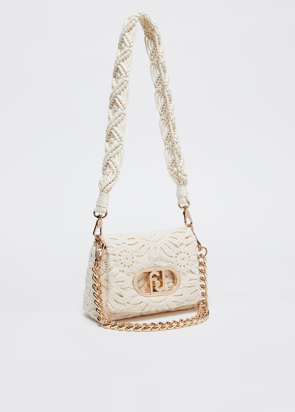 Liu Jo Borsa piccola LaPuffy in crochet Prezzo Ridotto