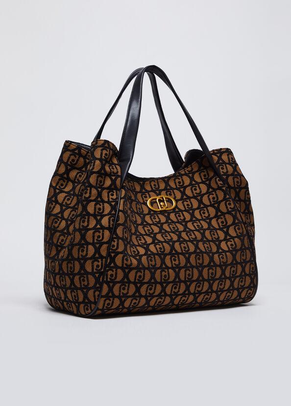 Liu Jo Shopping bag jacquard con logo Convenienza