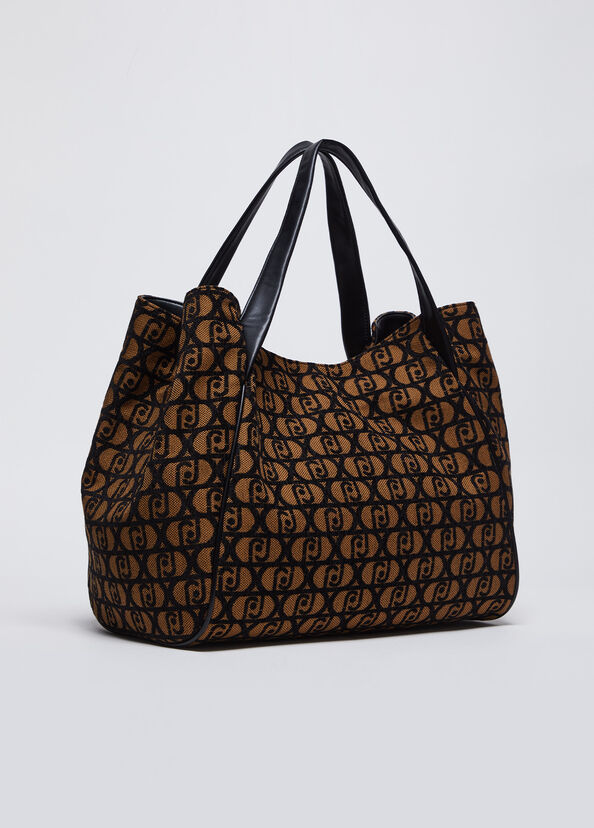 Liu Jo Shopping bag jacquard con logo Convenienza