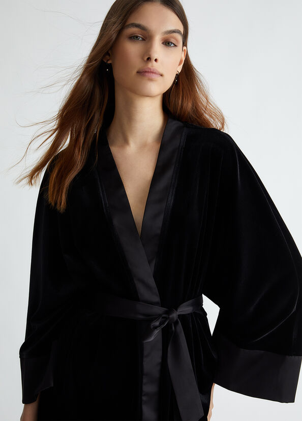 Liu Jo Giacca kimono in velluto Economico