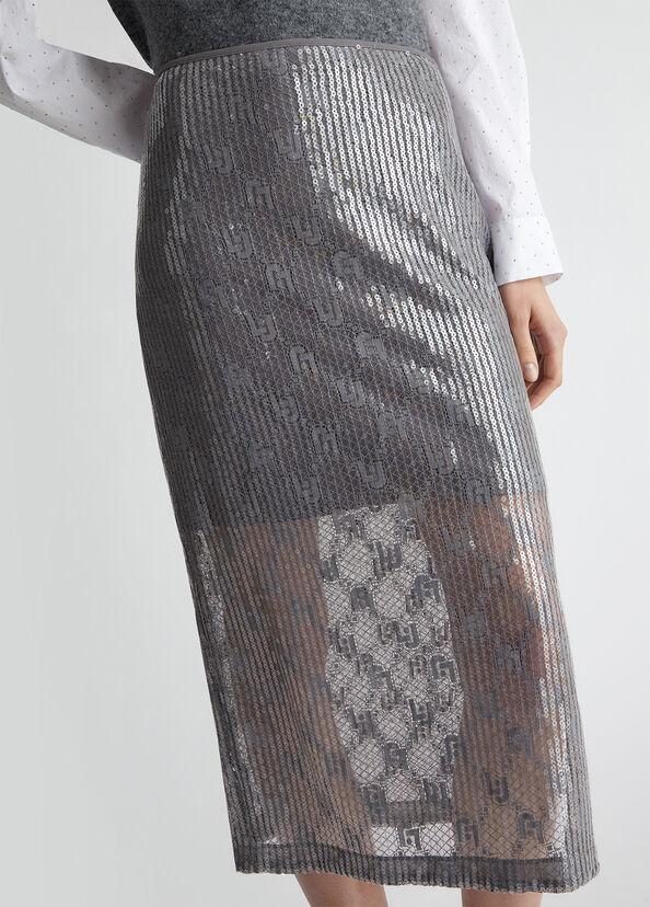 Liu Jo Gonna in pizzo con paillettes Outlet