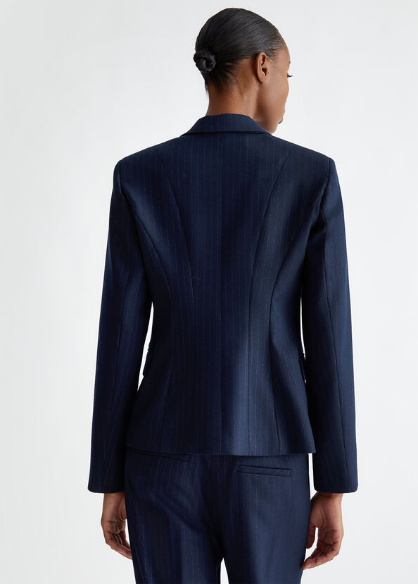 Liu Jo Blazer in flanella gessata Qualità