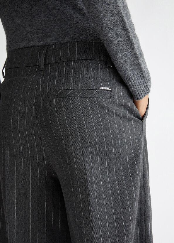 Liu Jo Pantaloni culotte gessati Promozione