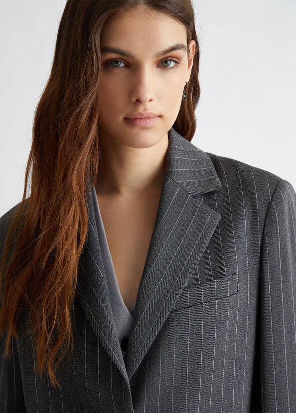 Liu Jo Blazer gessato Spedizione Gratuita