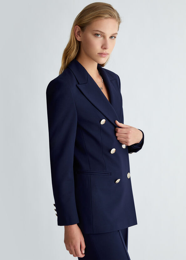 Liu Jo Blazer stretch doppiopetto Qualità Garantita