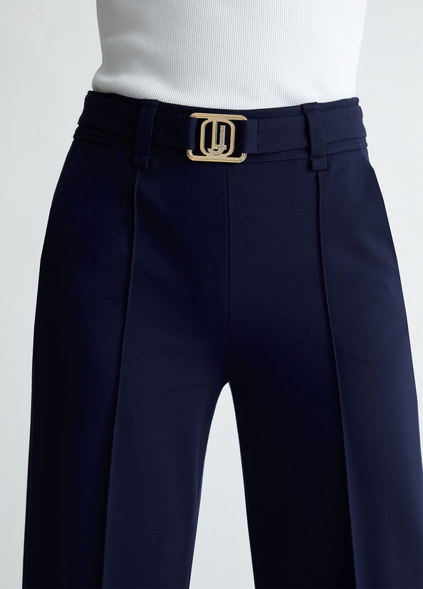 Liu Jo Pantaloni cropped con cintura Negozi Online