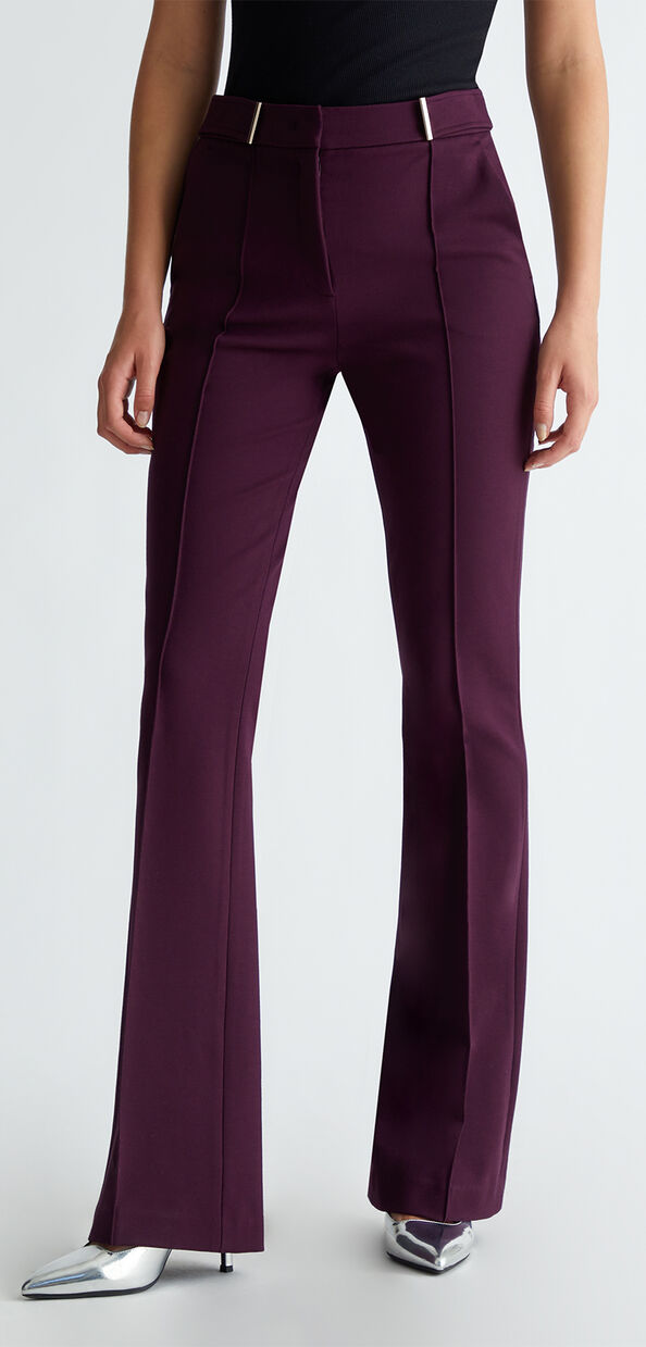 Liu Jo Pantaloni flare stretch Consegna Veloce
