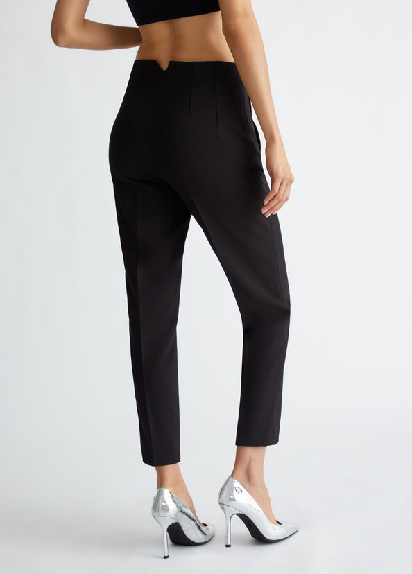 Liu Jo Pantaloni cropped stretch Sconto
