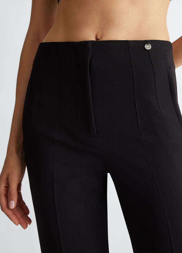 Liu Jo Pantaloni cropped stretch Sconto
