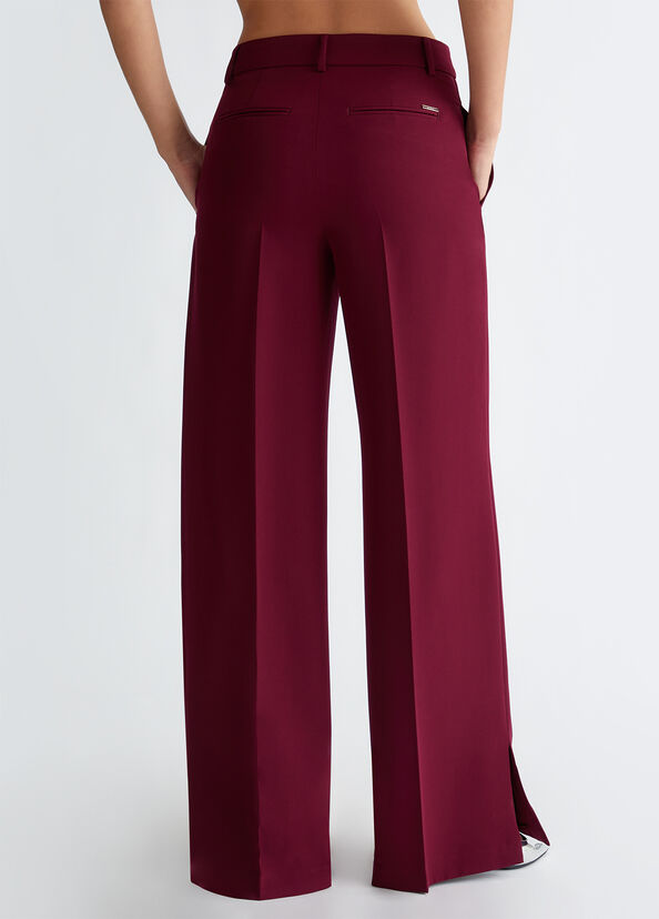 Liu Jo Pantaloni flare con spacchetto Outlet