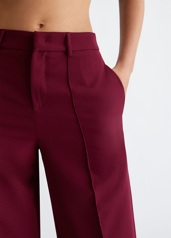 Liu Jo Pantaloni flare con spacchetto Outlet