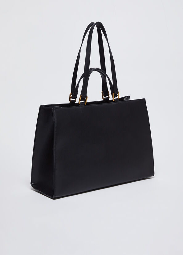 Liu Jo Shopping bag con logo monogram Vendita Calda
