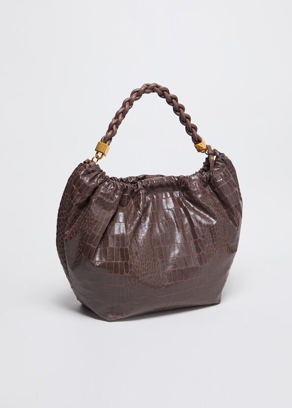 Liu Jo Borsa a mano con stampa coccodrillo Vendite Flash