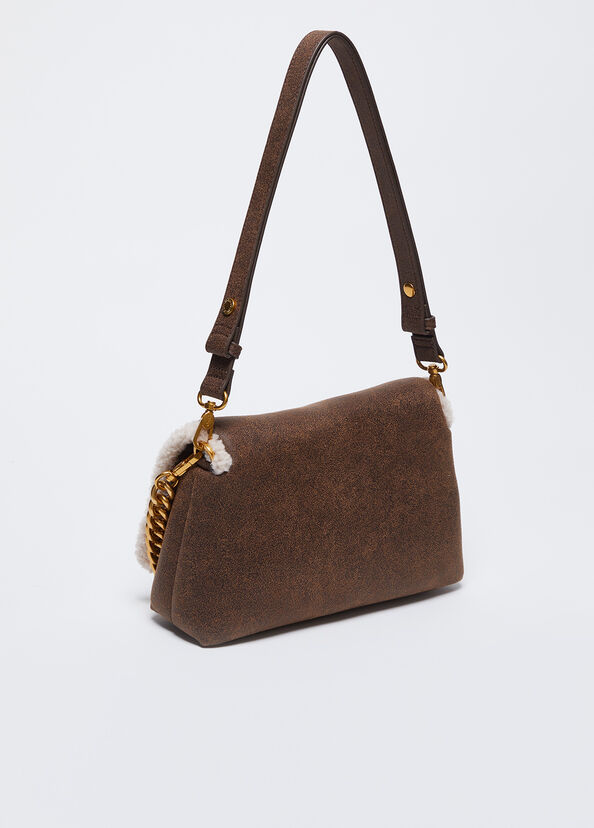 Liu Jo Borsa grande LaPuffy in tessuto spalmato Vendita