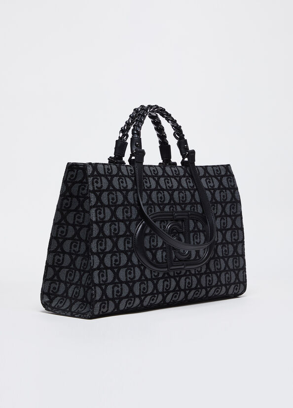Liu Jo Shopping bag jacquard Pezzi Unici