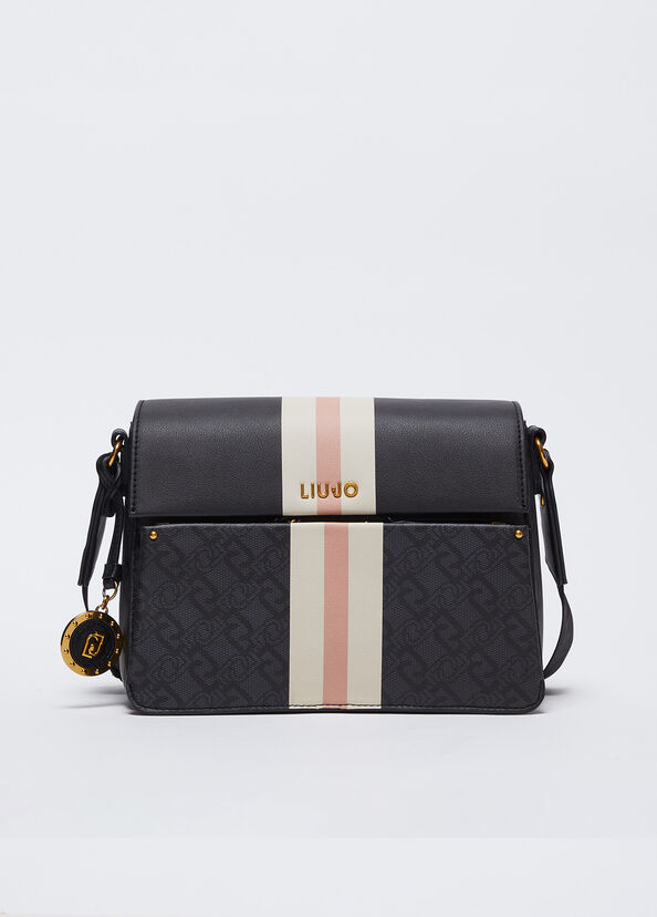 Liu Jo Borsa a tracolla con logo Qualità Garantita
