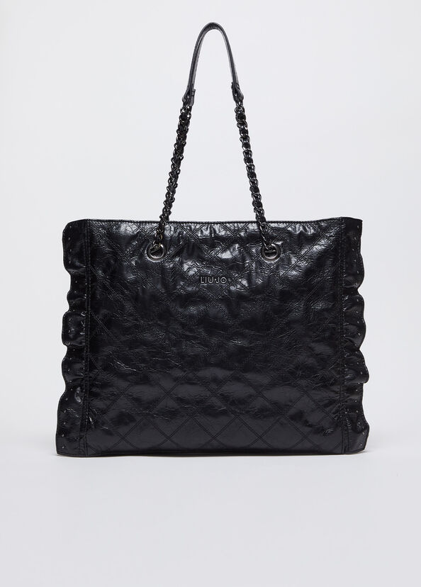 Liu Jo Shopping bag glossy matelassé Acquista Ora