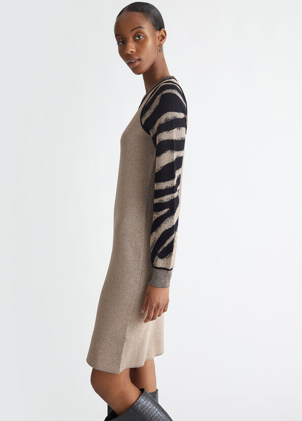 Liu Jo Abito animalier in maglia Online