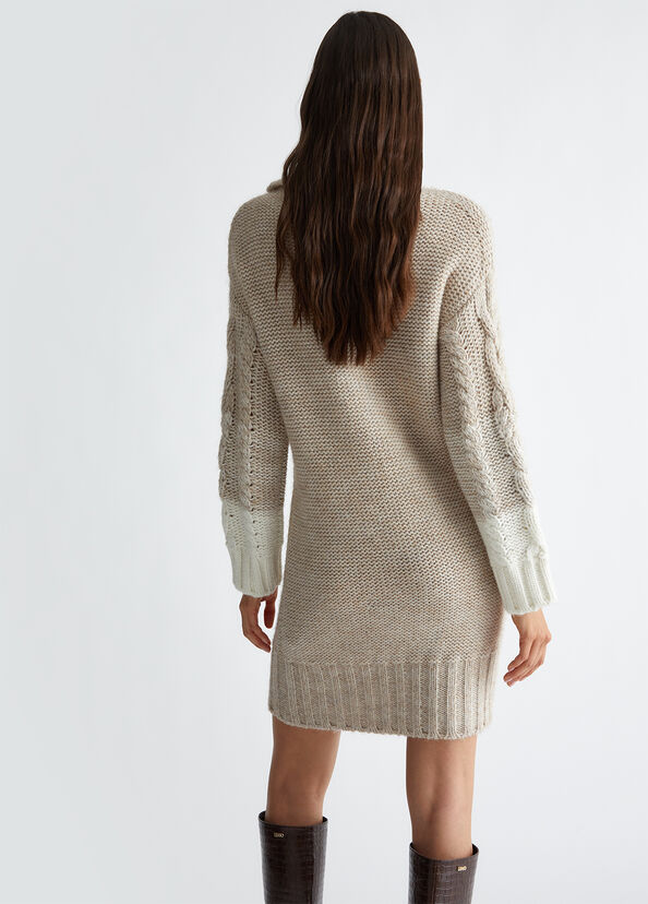 Liu Jo Abito in maglia di lana e alpaca Nuova