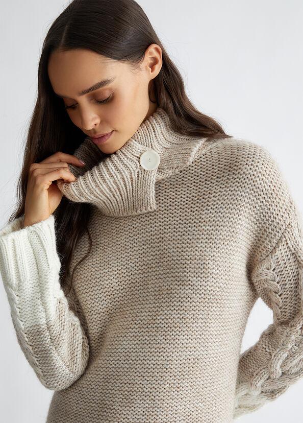 Liu Jo Abito in maglia di lana e alpaca Nuova