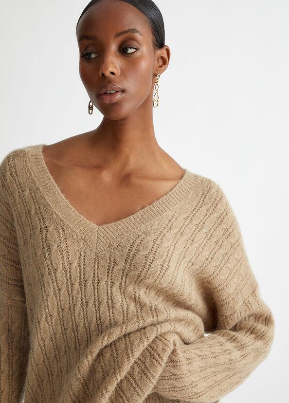 Liu Jo Maglione in misto alpaca Moda