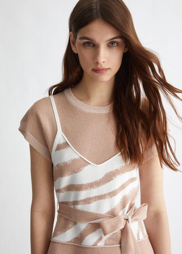Liu Jo Maglia jacquard con cintura 2025