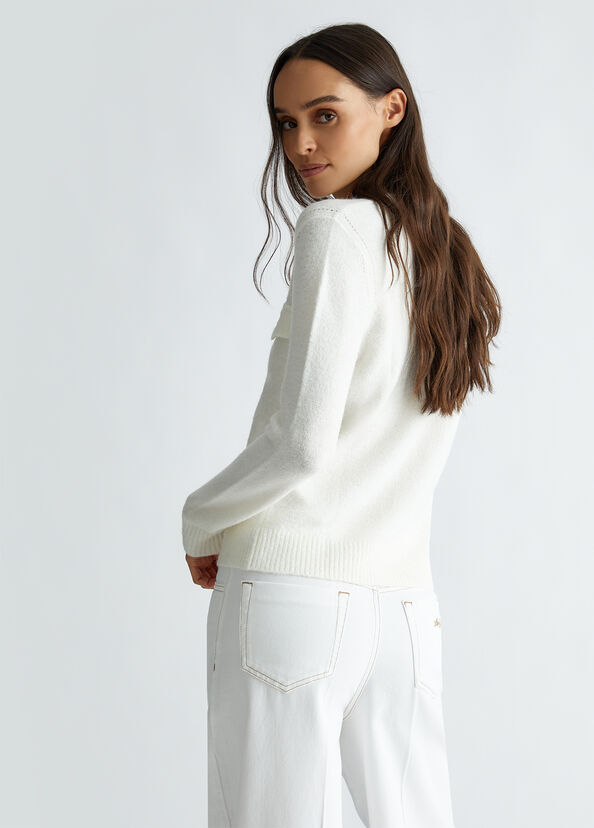 Liu Jo Maglia in misto lana e alpaca Vendita