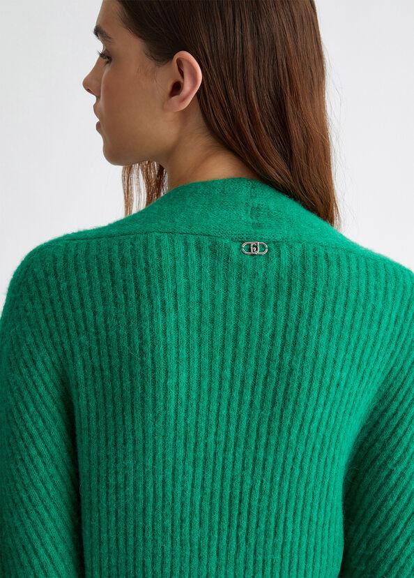 Liu Jo Cardigan in misto lana a coste Negozi Online