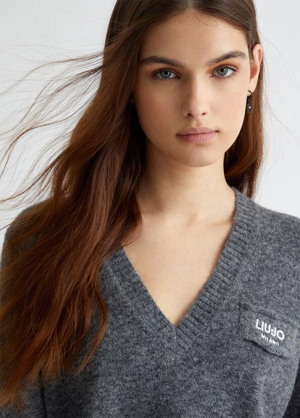 Liu Jo Maglia con logo Consegna Veloce