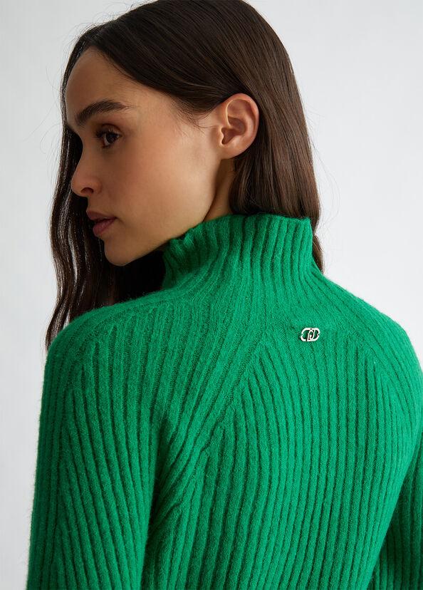 Liu Jo Maglia in misto lana a coste Fino Al -60%