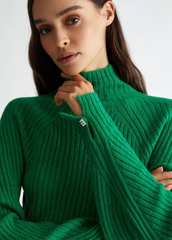 Liu Jo Maglia in misto lana a coste Fino Al -60%