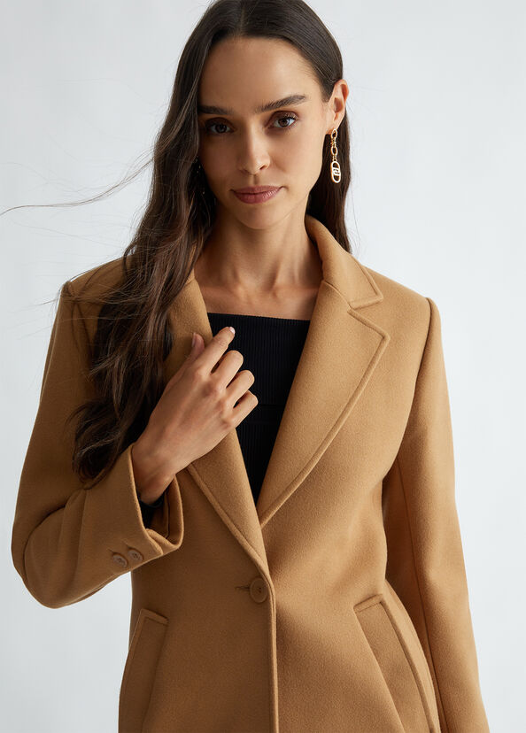 Liu Jo Cappotto in misto lana Sconto