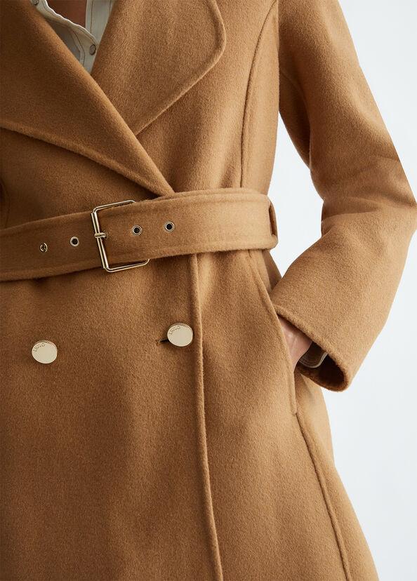 Liu Jo Cappotto doppiopetto in misto lana Offerta